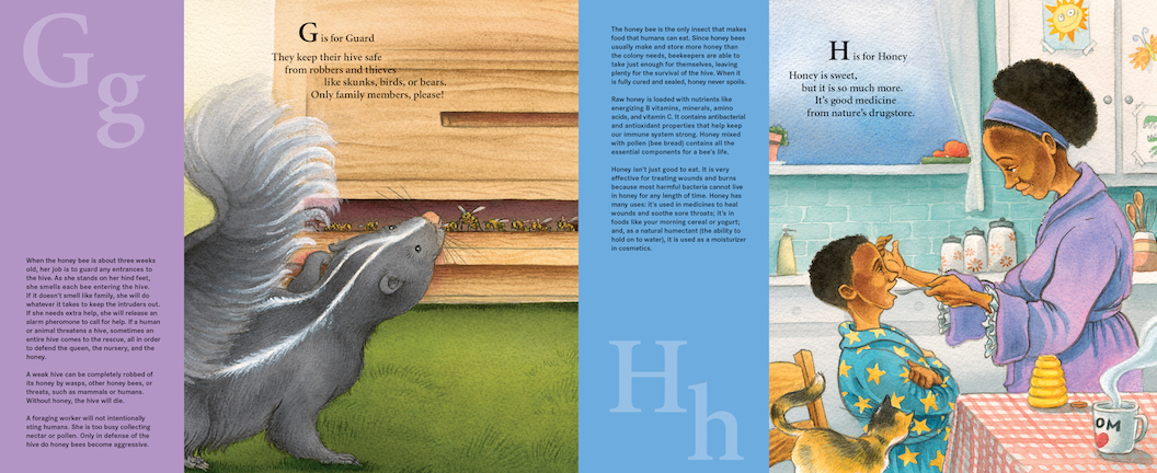 H is for Honey Bee