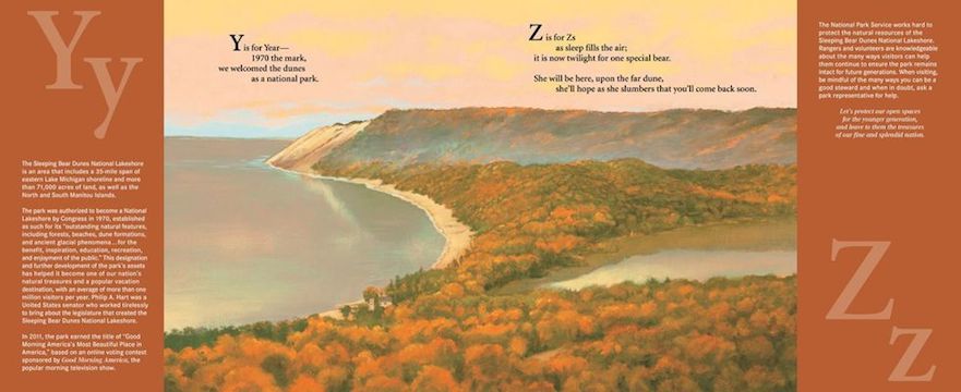 S is for Sleeping Bear Dunes